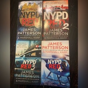 James Patterson NYPD Books #1-4